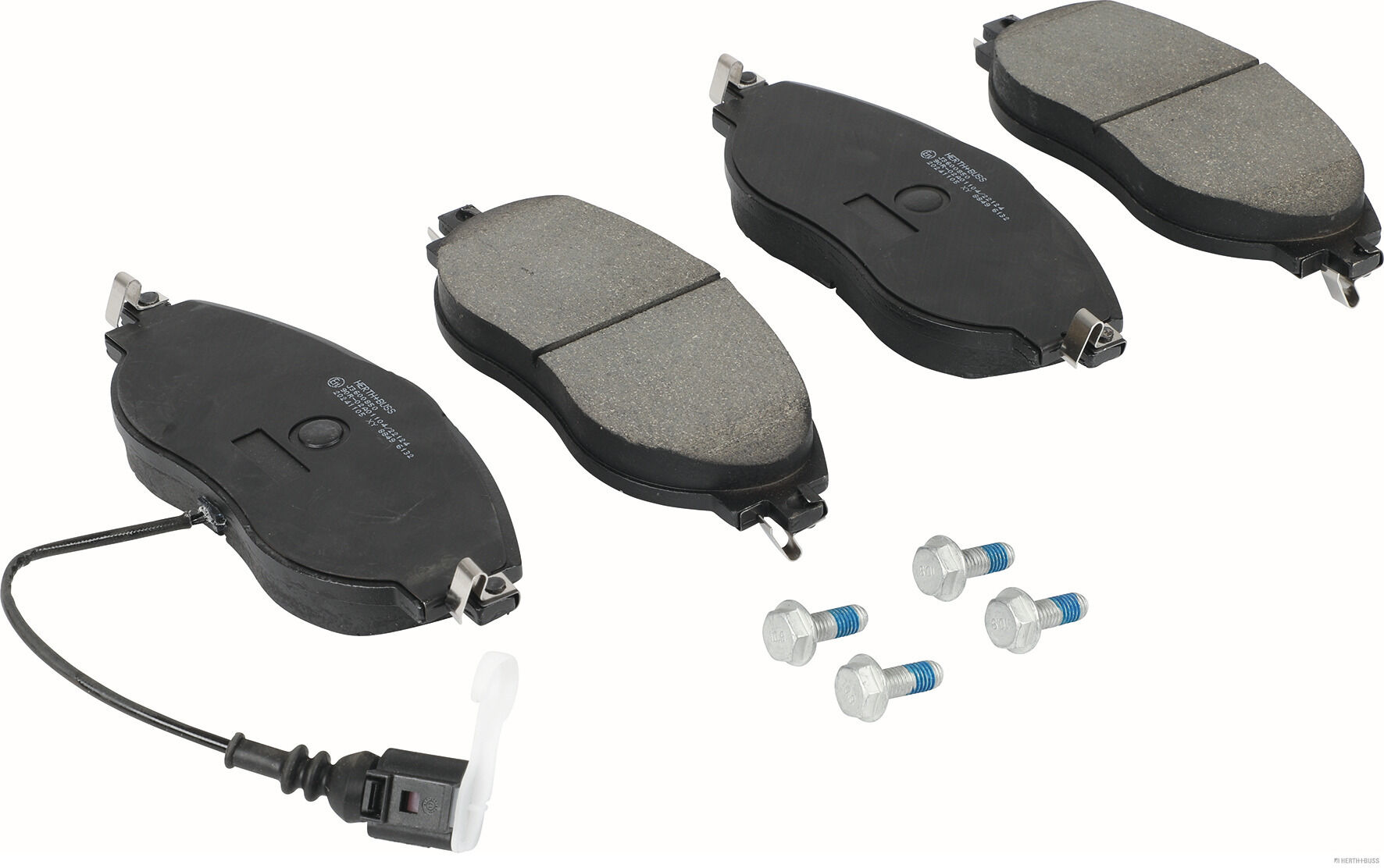 Remblokkenset, schijfrem Herth+Buss Jakoparts J3600850