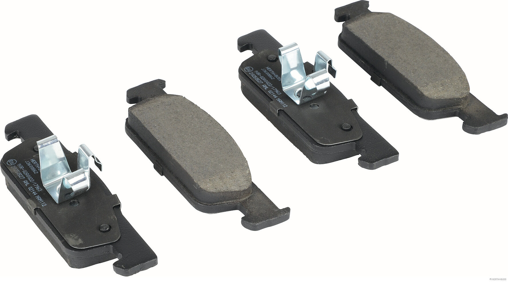 Remblokkenset, schijfrem Herth+Buss Jakoparts J3600862