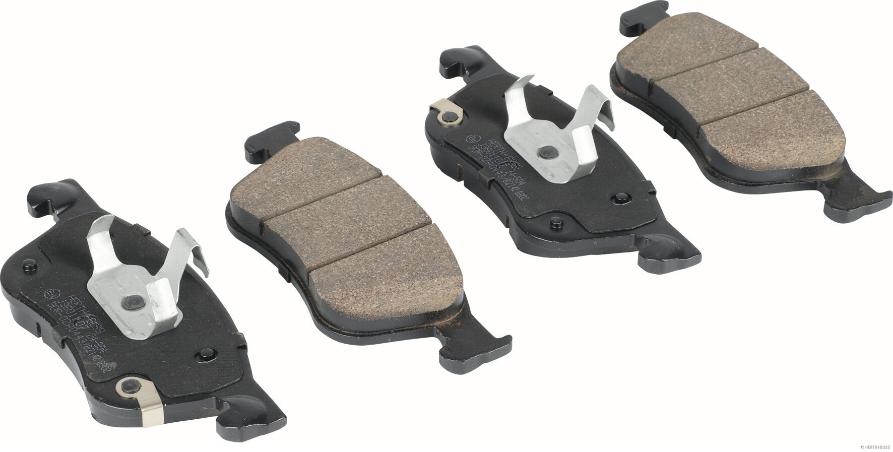 Remblokkenset, schijfrem Herth+Buss Jakoparts J3601102