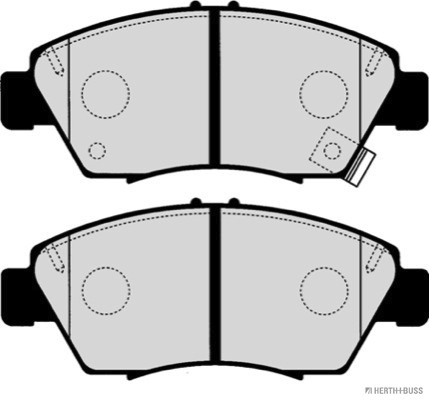 Remblokset Herth+Buss Jakoparts J3604005