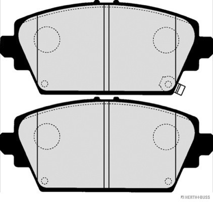 Remblokset Herth+Buss Jakoparts J3604047