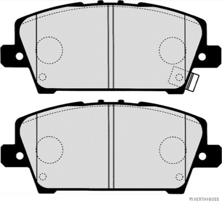 Remblokset Herth+Buss Jakoparts J3604069