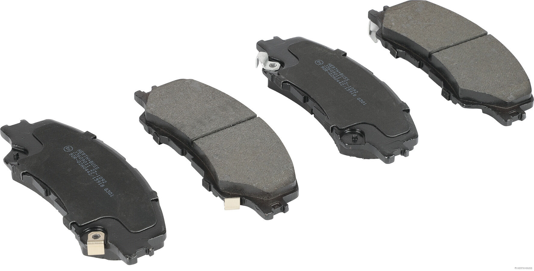 Remblokkenset, schijfrem Herth+Buss Jakoparts J3609011