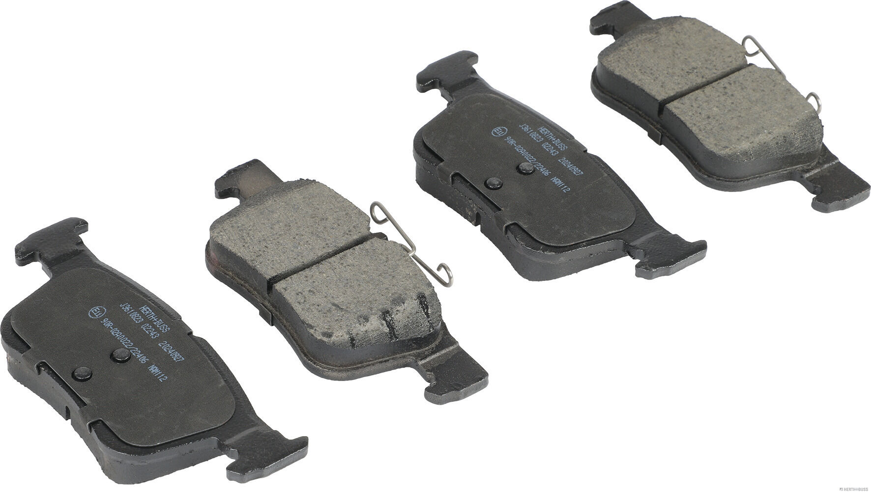 Remblokkenset, schijfrem Herth+Buss Jakoparts J3610823