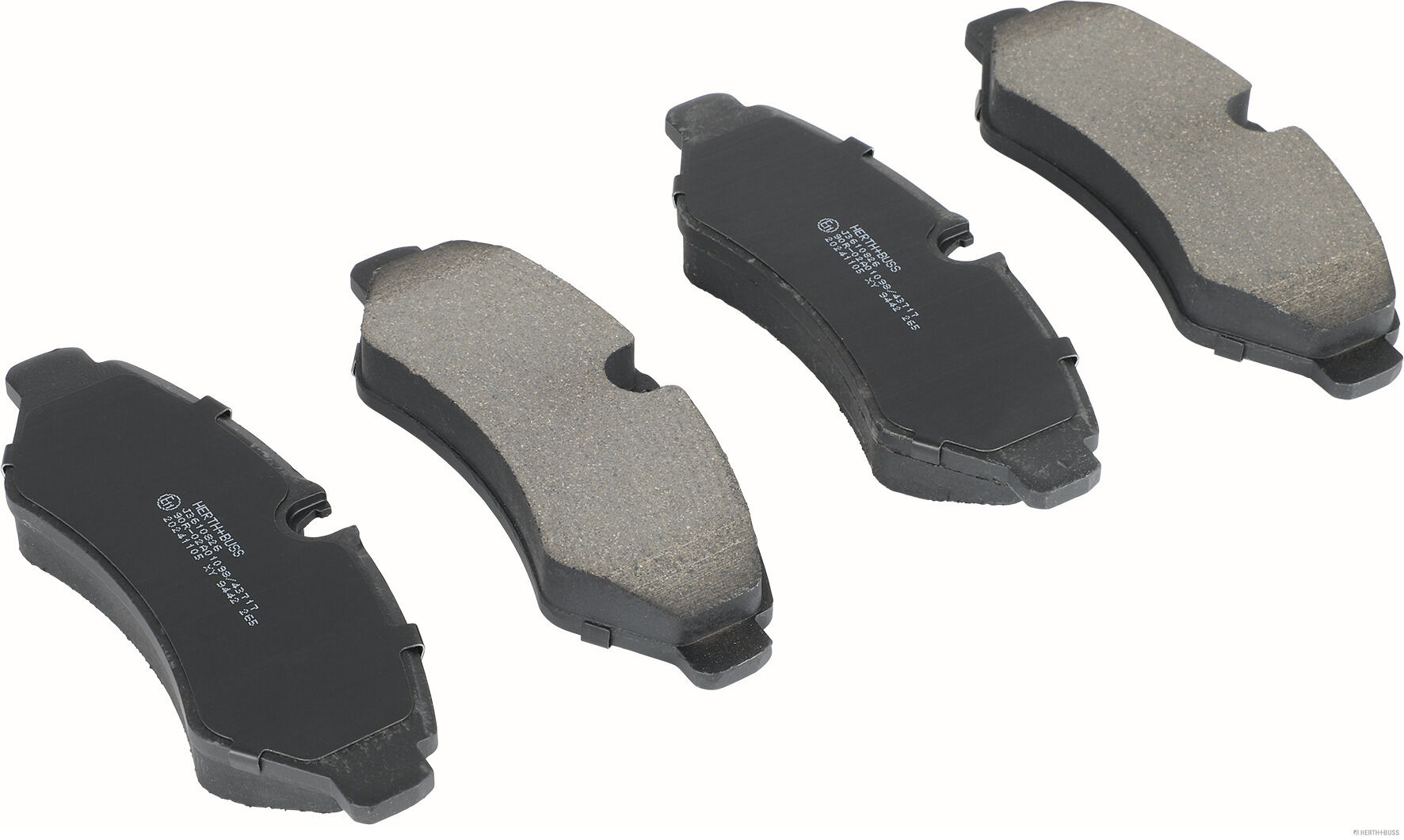 Remblokkenset, schijfrem Herth+Buss Jakoparts J3610826