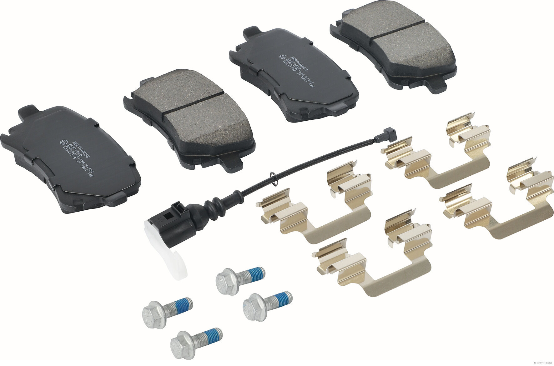 Remblokkenset, schijfrem Herth+Buss Jakoparts J3610829