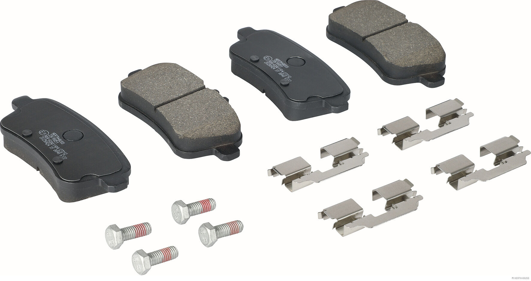 Remblokkenset, schijfrem Herth+Buss Jakoparts J3610851
