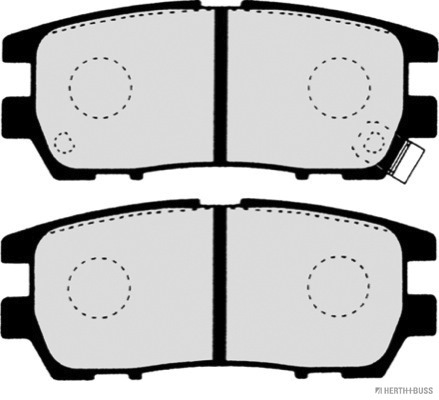 Remblokset Herth+Buss Jakoparts J3615005