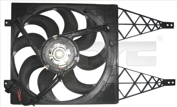 Ventilatorwiel-motorkoeling TYC 837-0044