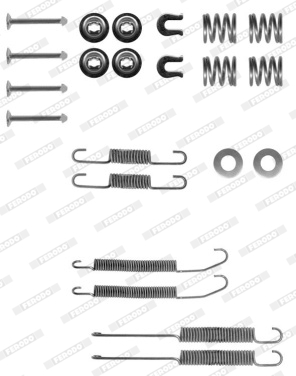 Rem montageset Ferodo FBA152