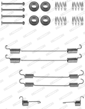 Rem montageset Ferodo FBA211