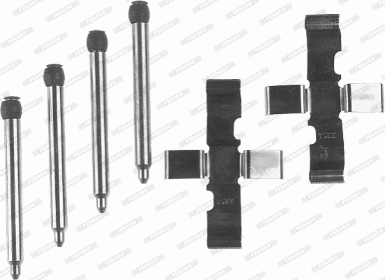 Ferodo Rem montageset FBA489