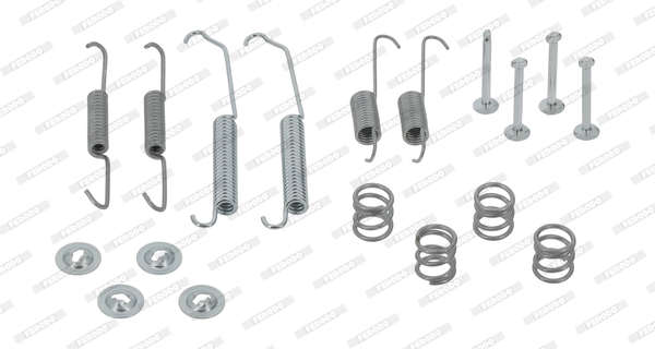 Rem montageset Ferodo FBA70