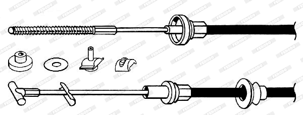 Ferodo Koppelingskabel FCC422653
