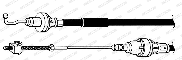 Koppelingskabel Ferodo FCC422834