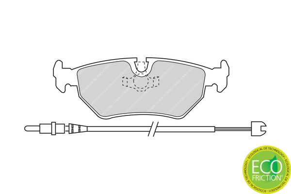 Ferodo Remblokset FDB1003