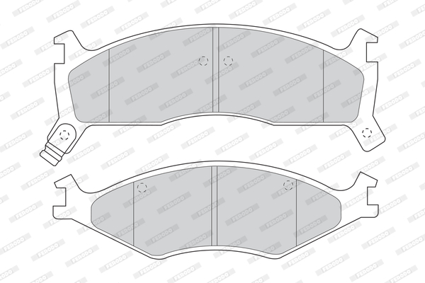 Remblokset Ferodo FDB1034