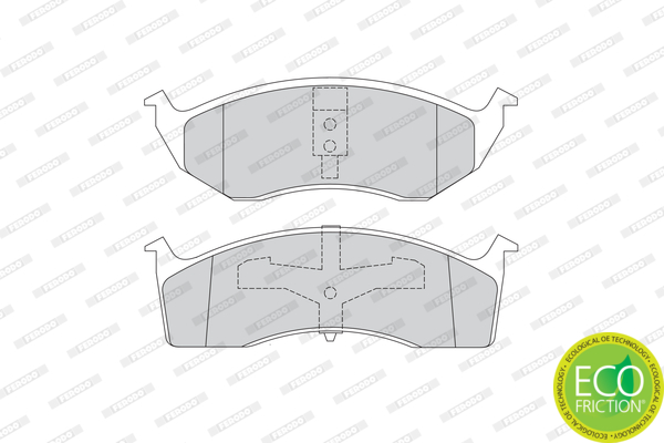Ferodo Remblokset FDB1098