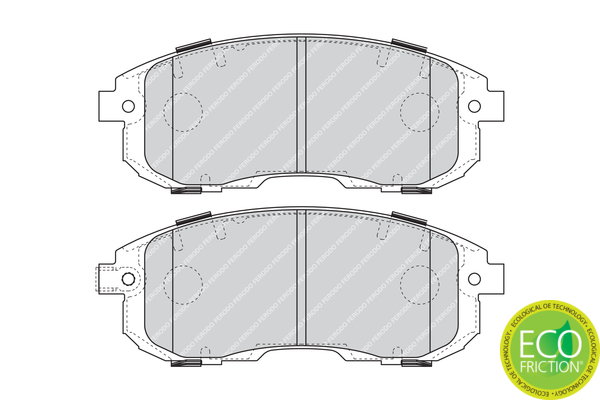 Ferodo Remblokset FDB4112