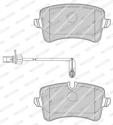 Ferodo Remblokset FDB4410