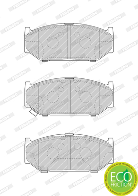Ferodo Remblokset FDB4705