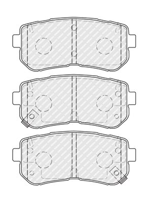 Remblokset Ferodo FDB4771