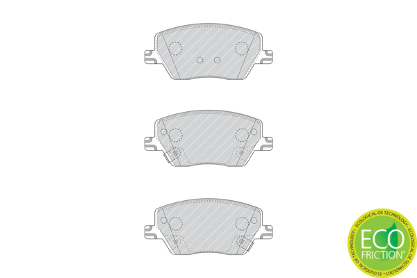 Ferodo Remblokset FDB4799