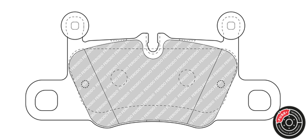 Ferodo Remblokset FDB4970