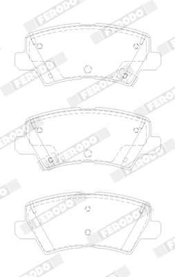 Ferodo Remblokset FDB5036