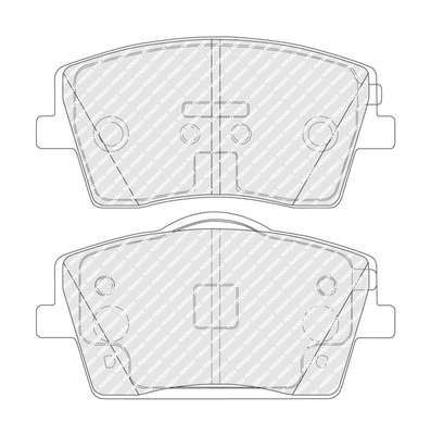 Remblokset Ferodo FDB5277