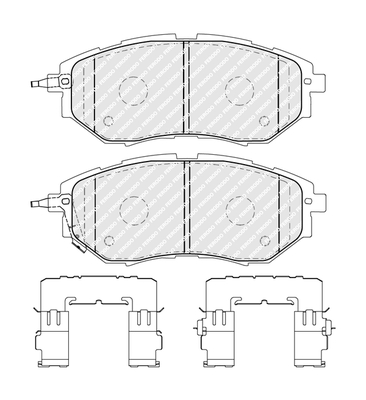 Remblokset Ferodo FDB5393
