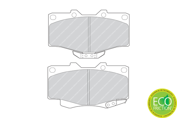 Remblokset Ferodo FDB797