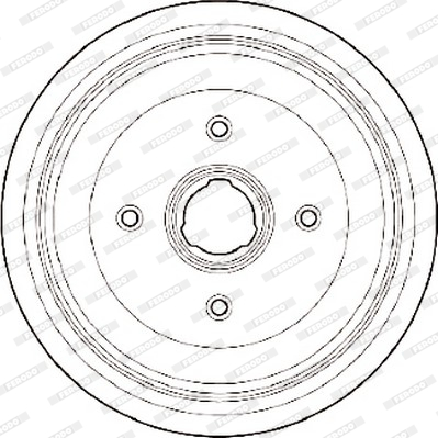 Ferodo Remtrommel FDR329229