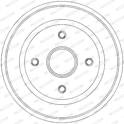Ferodo Remtrommel FDR329259