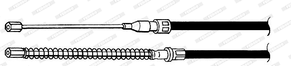 Ferodo Handremkabel FHB431180