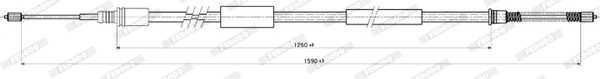 Ferodo Handremkabel FHB431290