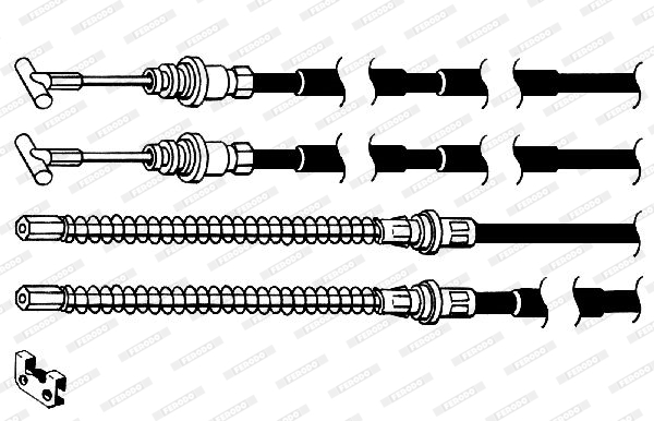 Handremkabel Ferodo FHB432933