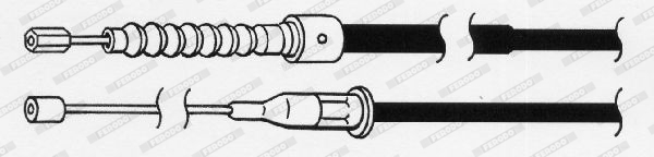 Ferodo Handremkabel FHB433105