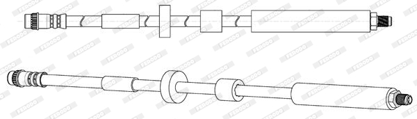 Ferodo Remslang FHY2801