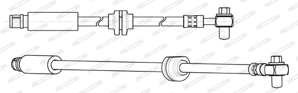 Remslang Ferodo FHY2834