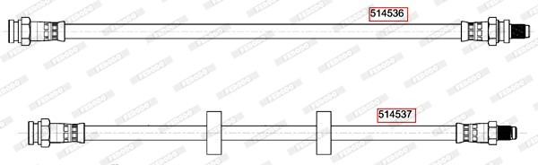 Ferodo Remslang FHY2866