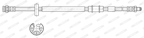 Ferodo Remslang FHY3040
