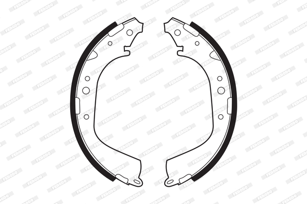 Ferodo Remschoen set FSB213