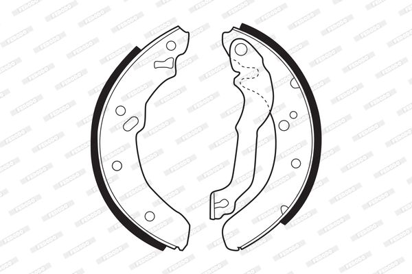 Remschoen set Ferodo FSB226