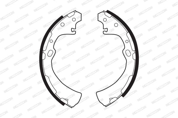 Ferodo Remschoen set FSB282