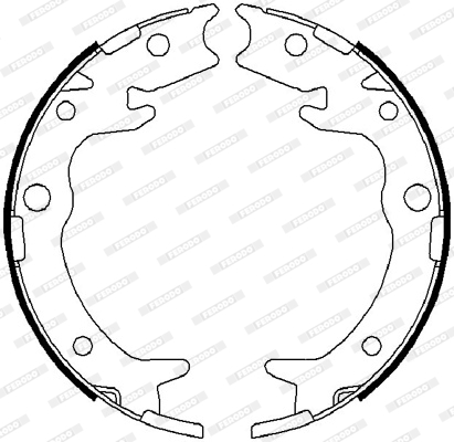 Ferodo Remschoen set FSB4019