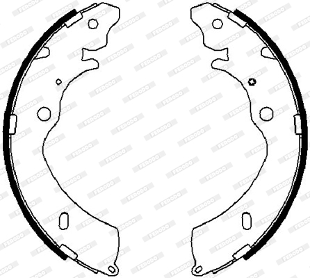 Ferodo Remschoen set FSB4023