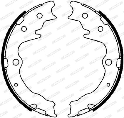 Ferodo Remschoen set FSB4024