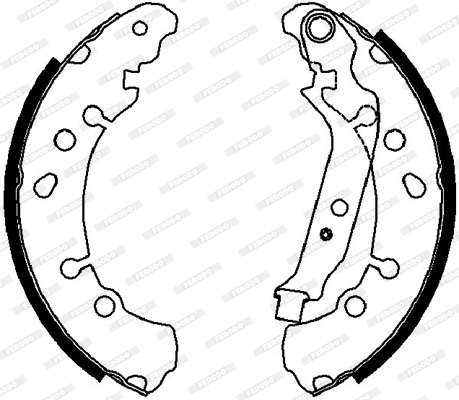Ferodo Remschoen set FSB4037