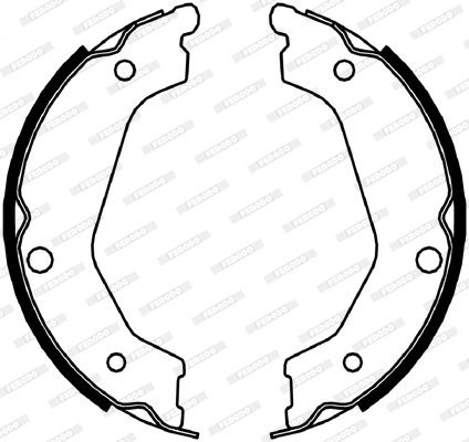 Ferodo Remschoen set FSB4048
